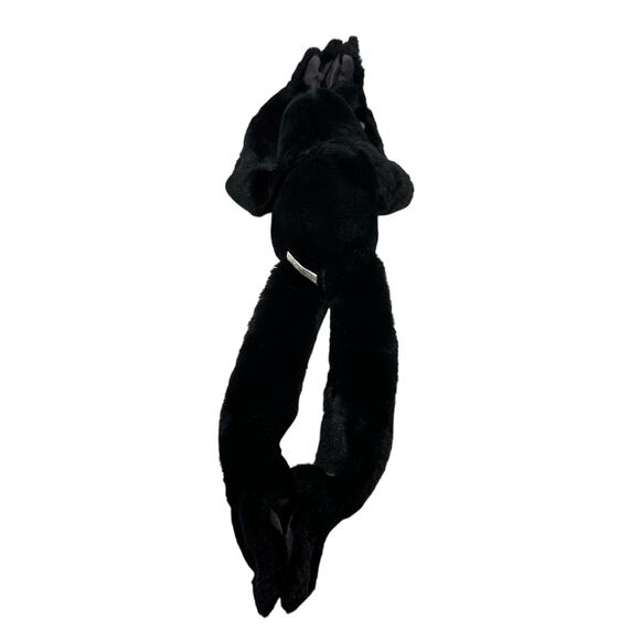 Monkey Hugger Plush It's All Greek To Me Black 18" Hook & Loop Hands Toy #510601 - Picture 5 of 7
